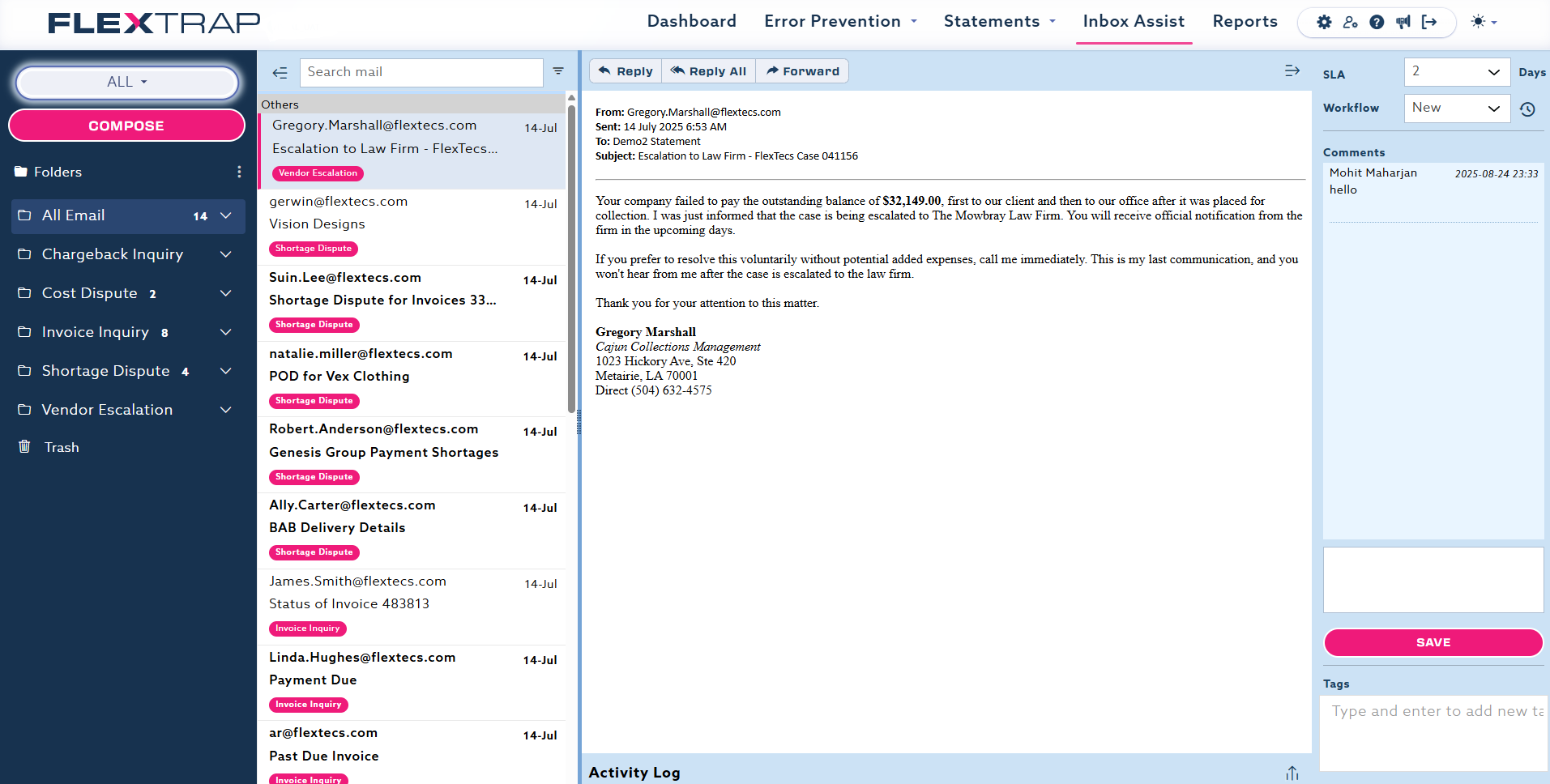 FlexTecs Expands FlexTrap Platform With Launch of AP Inbox Assist